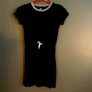 H&M Basics, organic cotton, drawstring waist dress